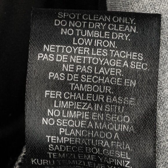 Tibi AW/14 Runway Grey Tropical Wool Pleated Wrap Pants - Picture 14 of 14